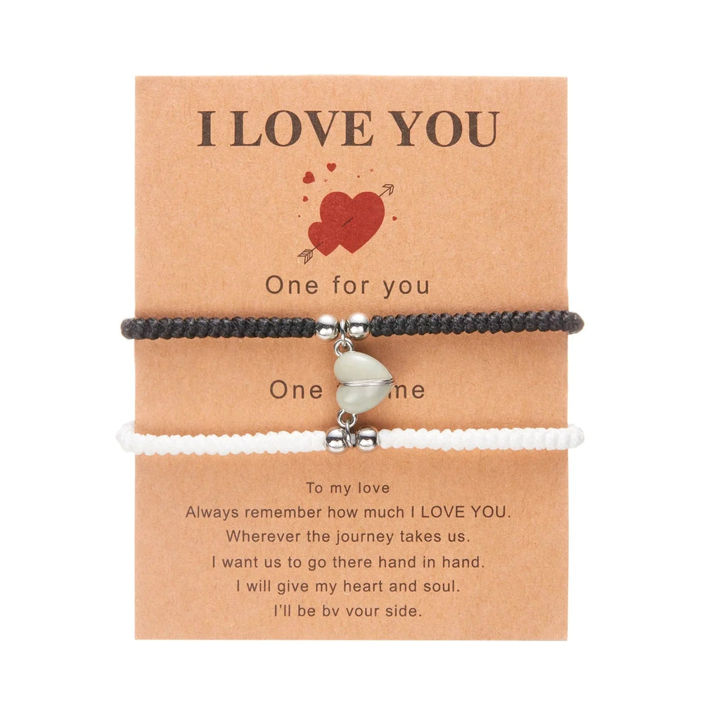 Romantic Bangle Bracelets for Couples and Friends