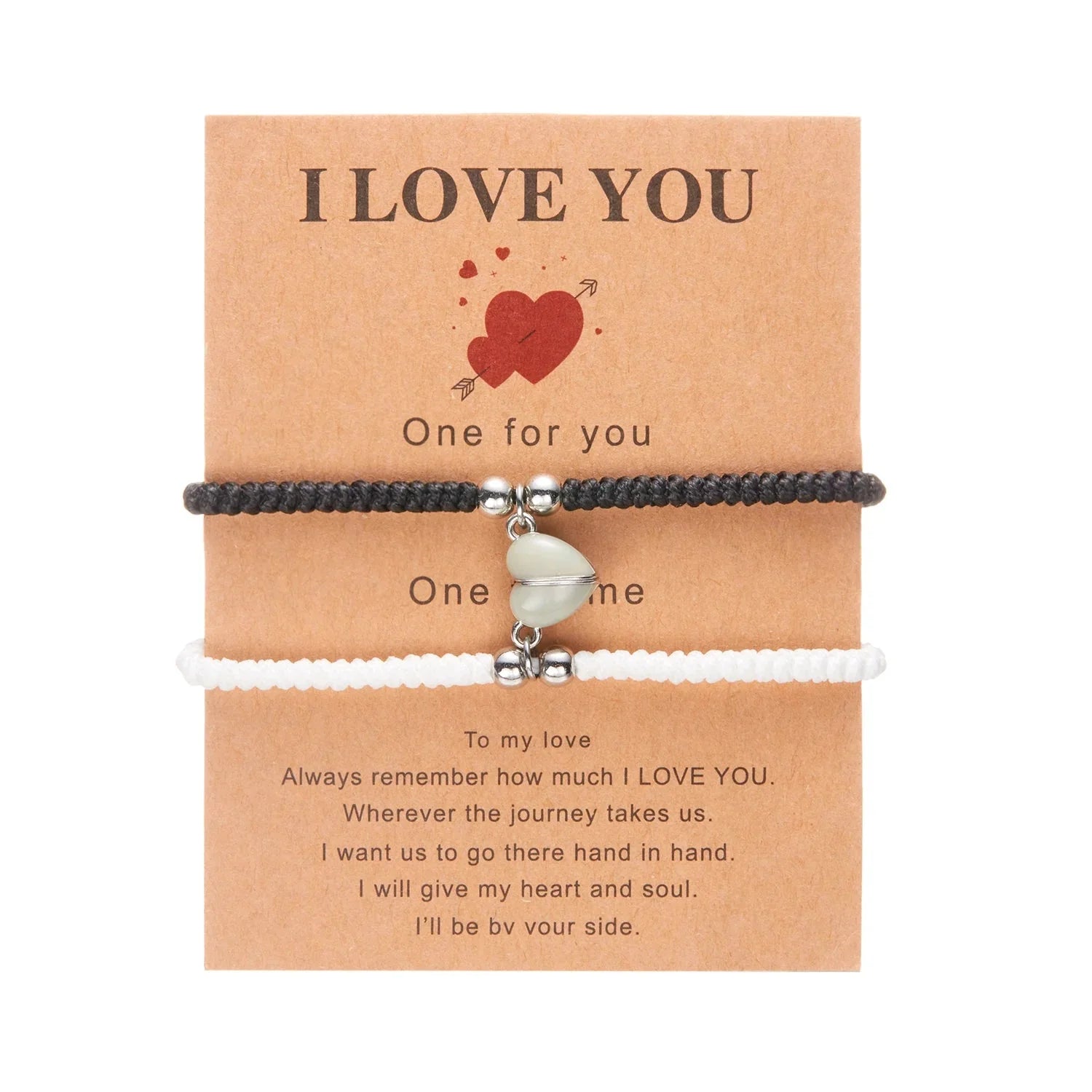 Romantic Bangle Bracelets for Couples and Friends