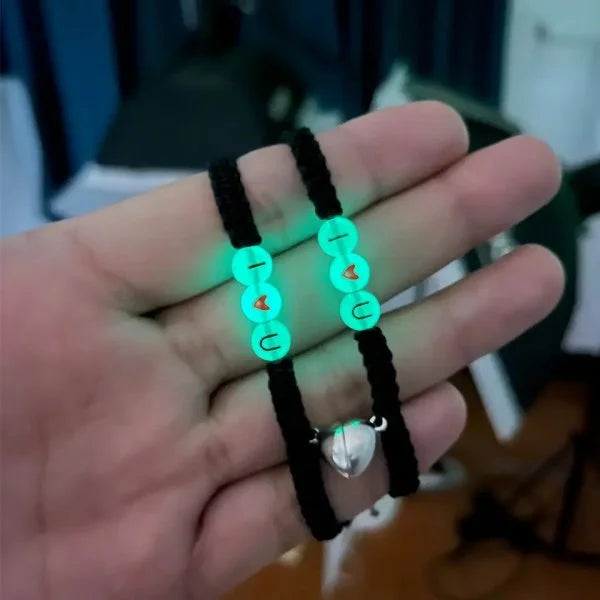 Luminous Love Couple Bracelets