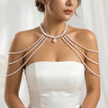 Women's shoulder chain - Clavicle & shoulder jewelry