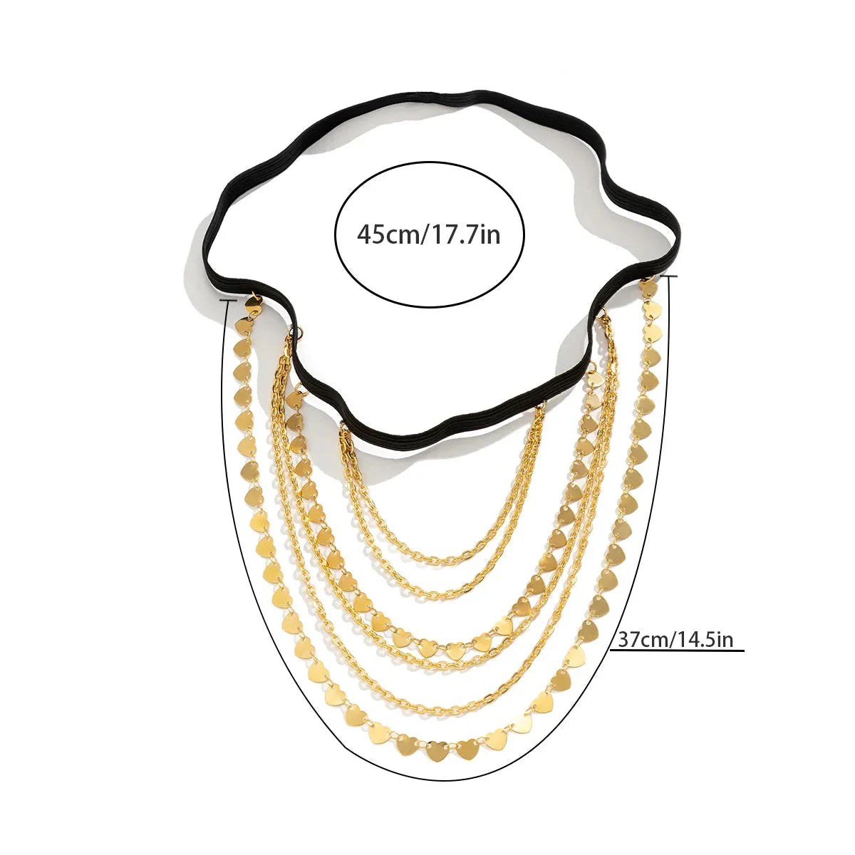 Heart Thigh Chain - Thigh Jewelry Leg Body Thigh