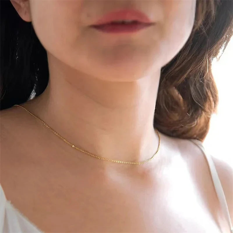 Back Necklace Chain Ornamental Backpiece for Women Pearl