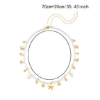 Shell hip chain - waist and belly jewelry for women