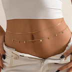 Women's Waist Chain Gold & Silver gold