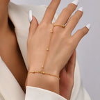 Hand Chain & Finger Hand Bracelet Women’s Jewelry