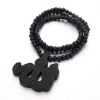 Black Arabic Muslim Sebha Prayer Beads