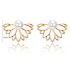 Women's Lotus Flower Earrings