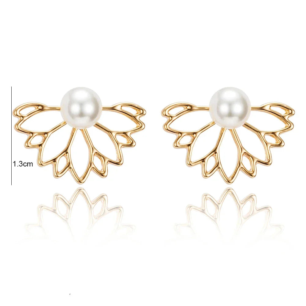 Women's Lotus Flower Earrings