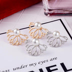 Women's Lotus Flower Earrings