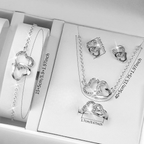 Set of 5 Heart Jewelry