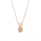 Gold & Silver Pineapple Necklace for Women gold