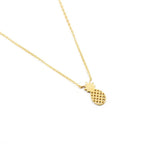 Gold & Silver Pineapple Necklace for Women gold