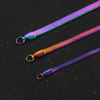 Necklace with rainbow pendant for men or women