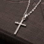 Silver Cross Necklace