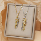 Necklace with Love Hug Pendant 