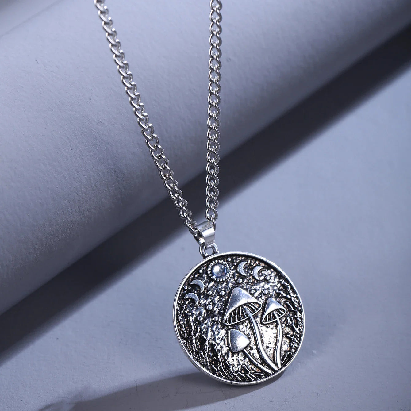 Necklace with Mushroom Pendant