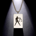 Elegant Zodiac Sign Astrology Pendant Necklace