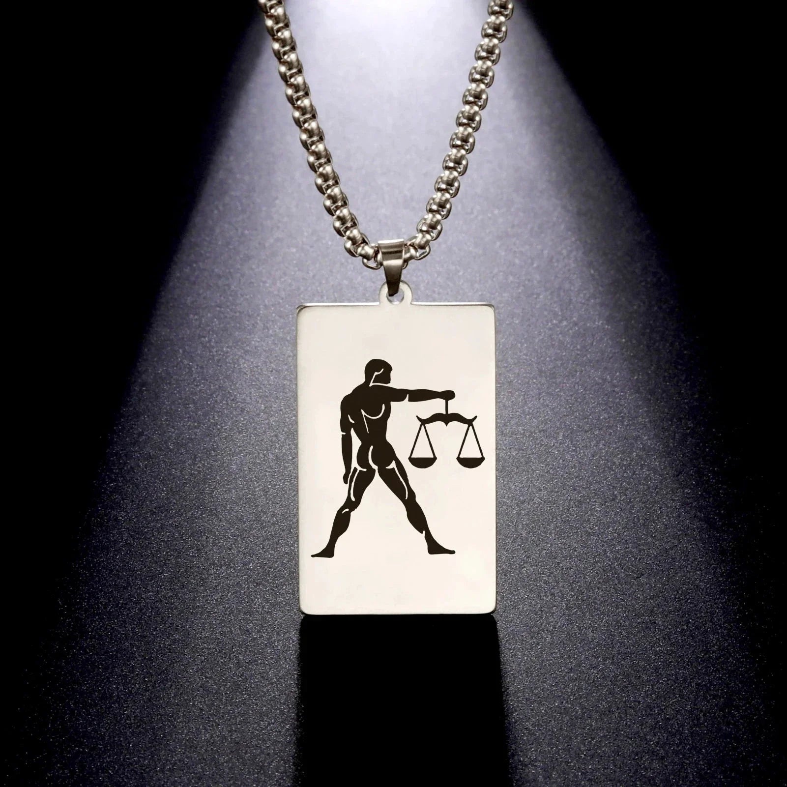 Elegant Zodiac Sign Astrology Pendant Necklace
