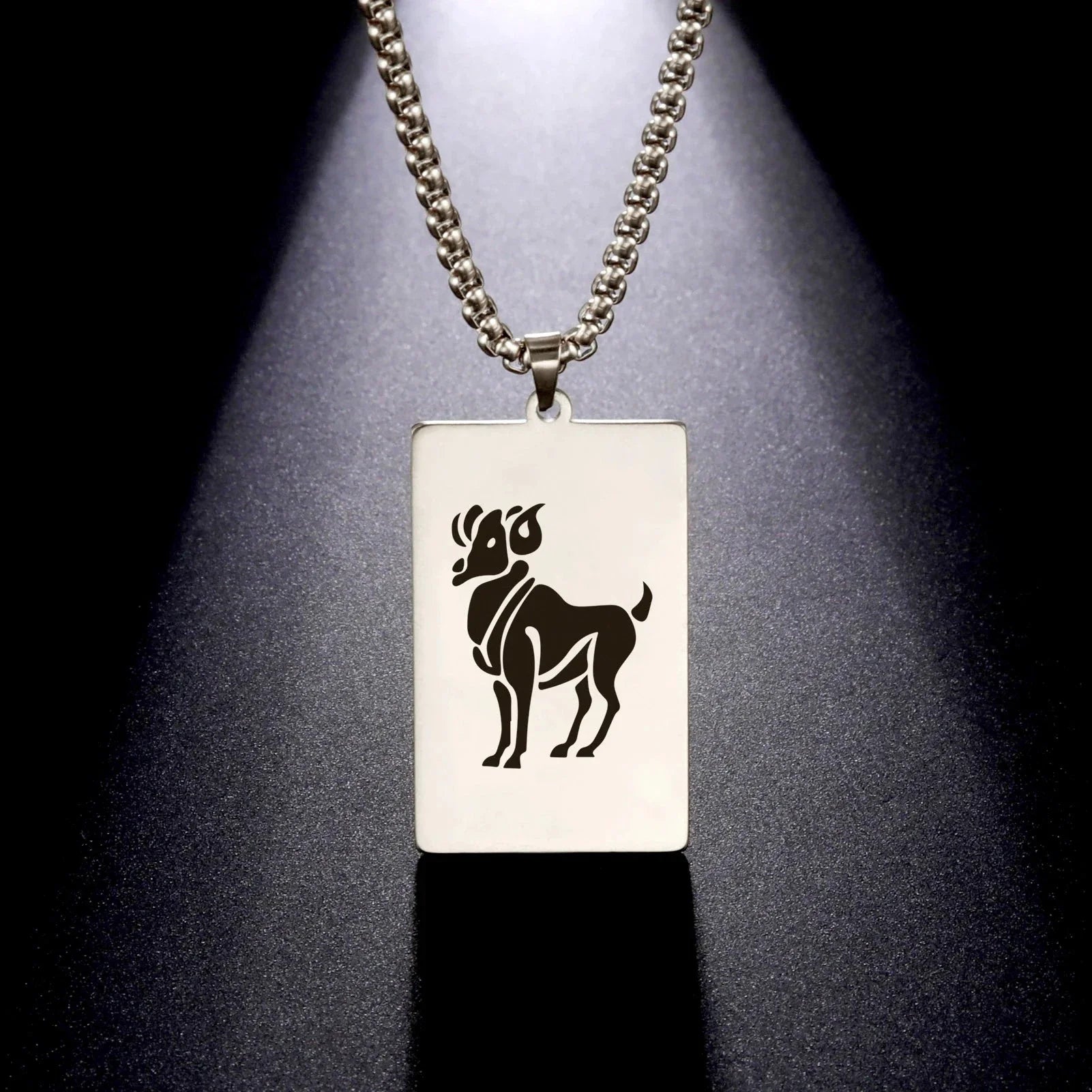 Elegant Zodiac Sign Astrology Pendant Necklace