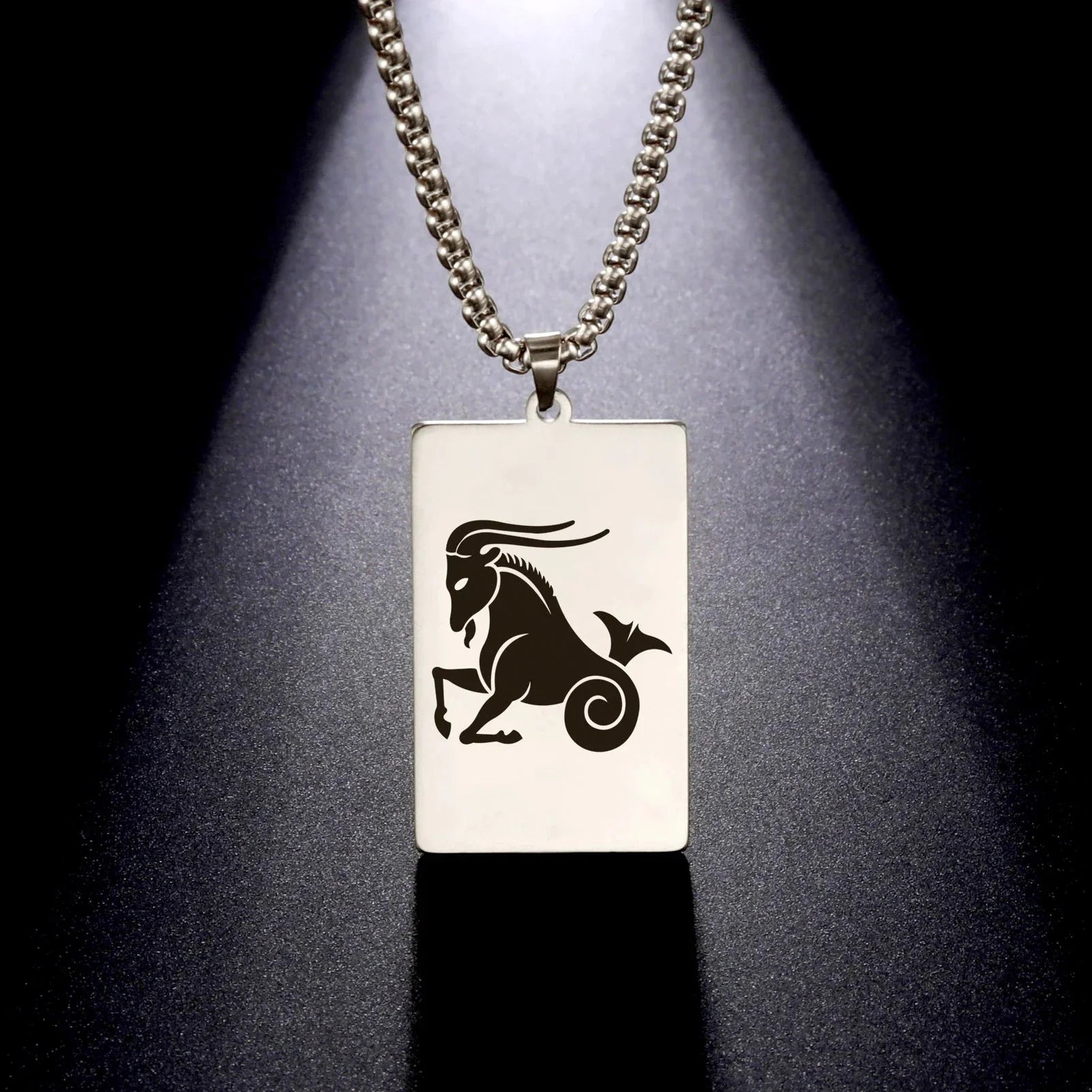 Elegant Zodiac Sign Astrology Pendant Necklace