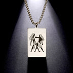 Elegant Zodiac Sign Astrology Pendant Necklace