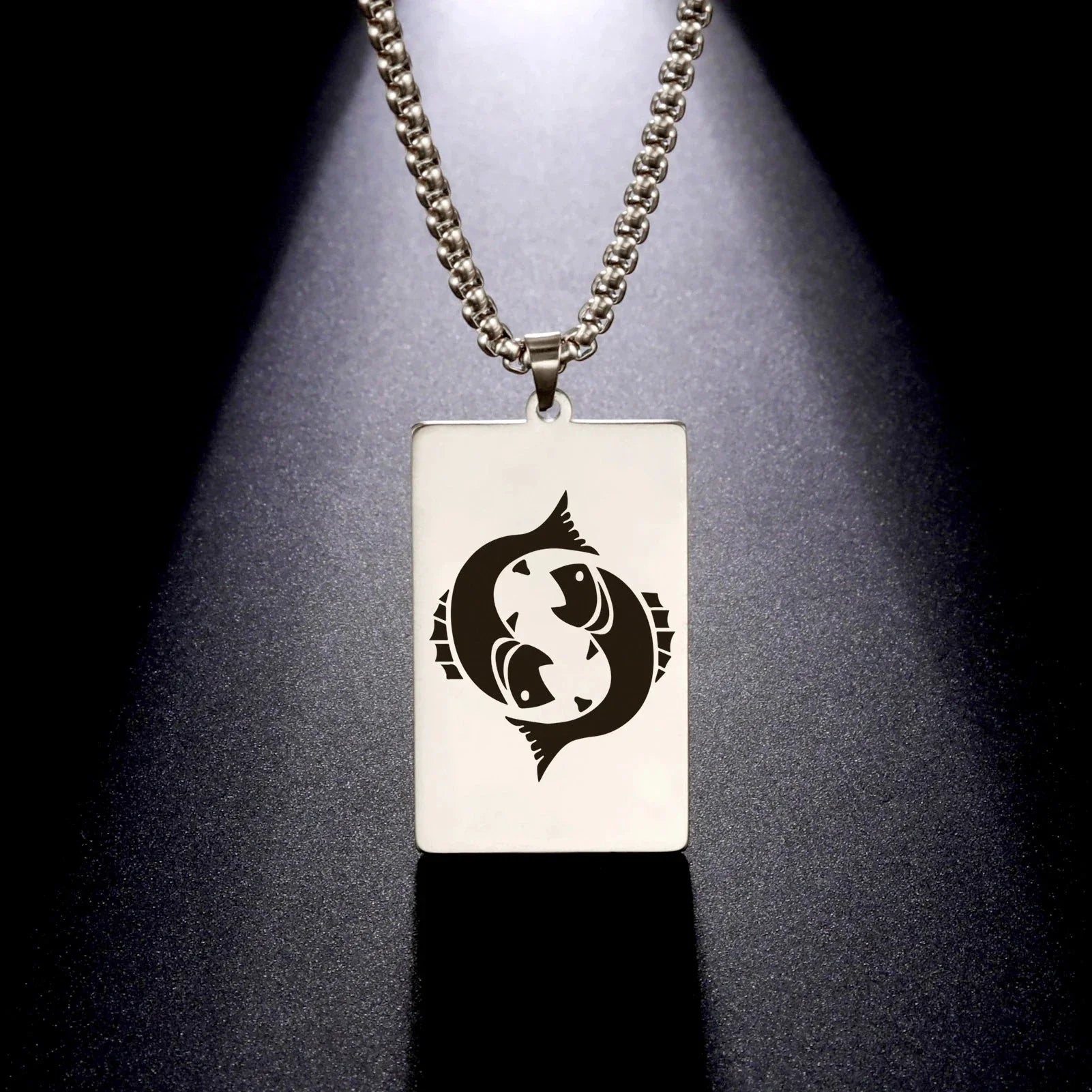 Elegant Zodiac Sign Astrology Pendant Necklace