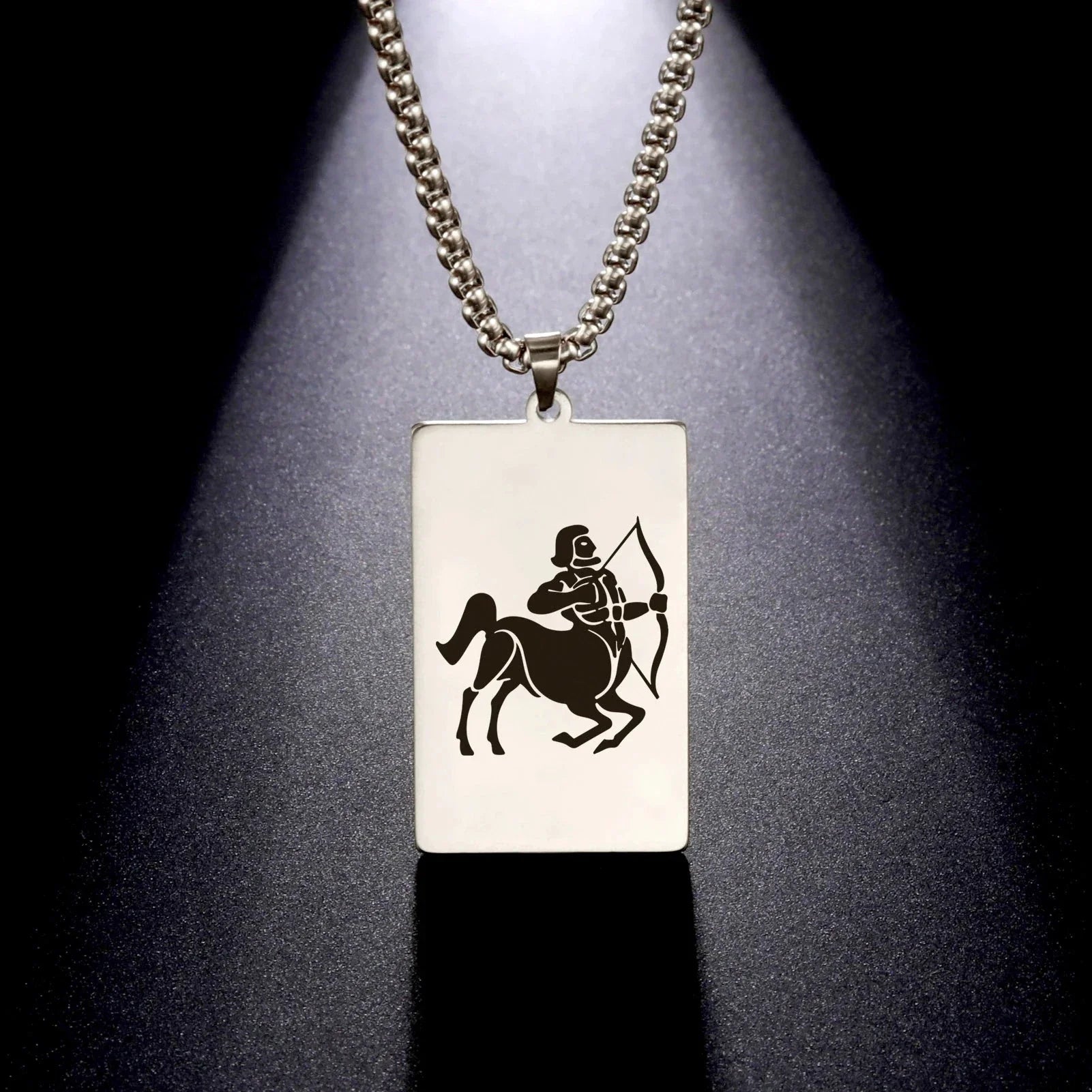 Elegant Zodiac Sign Astrology Pendant Necklace