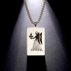 Elegant Zodiac Sign Astrology Pendant Necklace