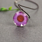 Necklace with Hand-Blown Glass Tree of Life Pendant