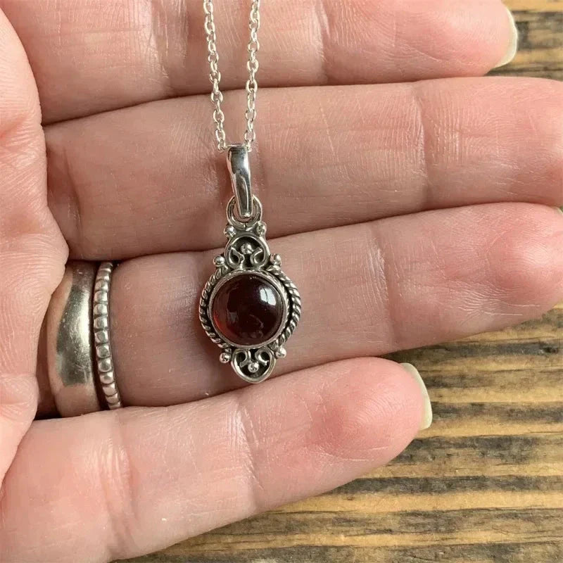 Vintage Ethnic Pendant Necklace for Women