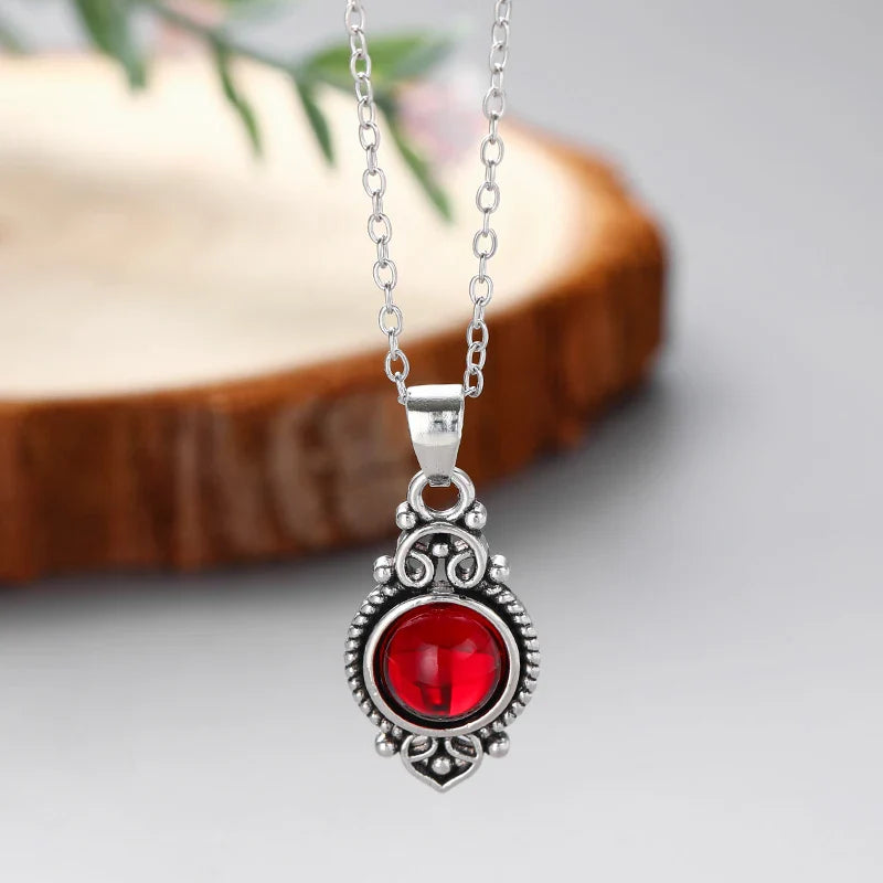 Vintage Ethnic Pendant Necklace for Women