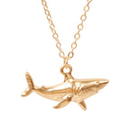 Necklace with Shark Pendant gold