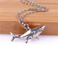 Necklace with Shark Pendant silver