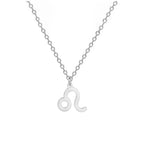 Gold-Plated Zodiac Sign Pendant Necklace