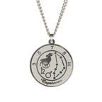 Necklace with Astrological Zodiac Sign Pendant for Men or Women