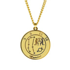 Necklace with Astrological Zodiac Sign Pendant for Men or Women