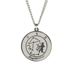Necklace with Astrological Zodiac Sign Pendant for Men or Women
