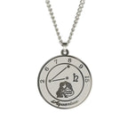 Necklace with Astrological Zodiac Sign Pendant for Men or Women