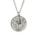 Necklace with Astrological Zodiac Sign Pendant for Men or Women