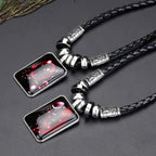 Zodiac Sign Pendant Necklace for Men