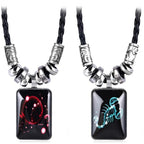 Zodiac Sign Pendant Necklace for Men 