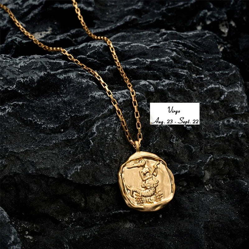 Necklace with Zodiac Sign Pendant
