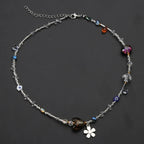Flower Pendant Necklace for Women