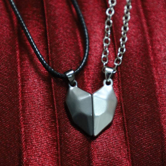 Couple Heart Necklace