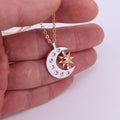 Women’s Crescent Moon Pendant Necklace