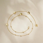 Butterfly back necklace - back chain for women