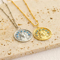 Our Lady of Mary Necklace Christian Pendant