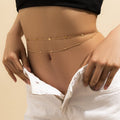 Women's Belly Chain gold