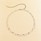Women's Belly Chain silver
