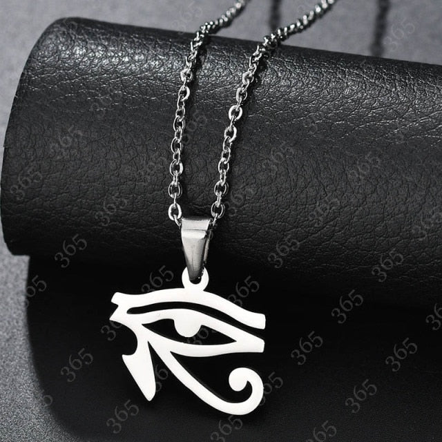Egypt Collar of Horus Eye of Oudjat silver